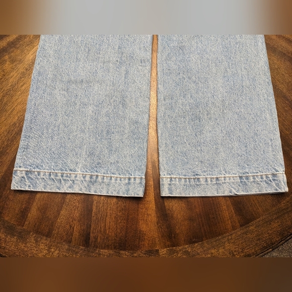 J. Galt Carpenter Wide Leg Jeans Light Wash Size Small NWT - Picture 13 of 16